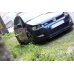 Накладка сплиттер на передний бампер на Volkswagen Polo V ДОрестайл